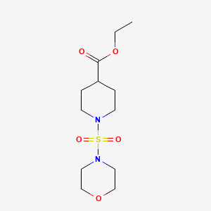 1-(Morpholine-4-sulfonyl)-piperidine-4-carboxylic acid ethyl ester