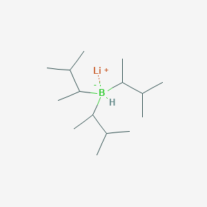 molecular formula C15H34BLi B8686886 Lithium tris(1,2-dimethylpropyl)borohydride 