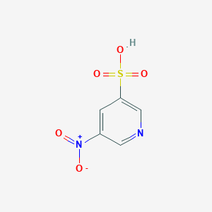 molecular formula C5H4N2O5S B8686902 5-Nitropyridine-3-sulfonic acid CAS No. 62009-36-3