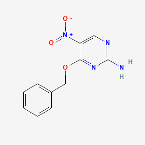 B8686938 2-Amino-4-benzyloxy-5-nitropyrimidine CAS No. 160948-26-5
