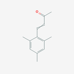 molecular formula C13H16O B8686982 4-Mesityl-3-buten-2-one CAS No. 53389-56-3
