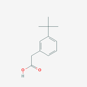 molecular formula C12H16O2 B8687034 2-(3-Tert-butylphenyl)acetic acid 