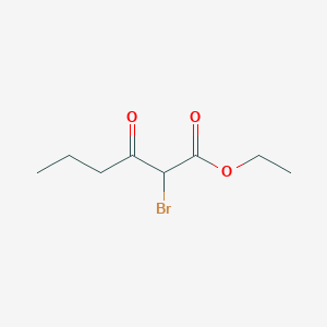 2-Bromo-3-oxo-hexanoic acid ethyl ester