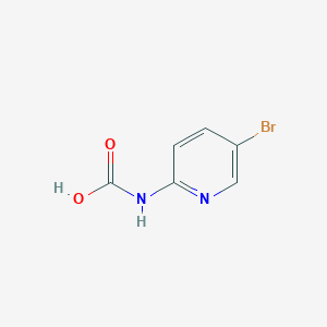 molecular formula C6H5BrN2O2 B8687136 (5-Bromopyridin-2-yl)carbamic acid 