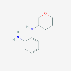 N-(Tetrahydropyran-3-yl)benzene-1,2-diamine