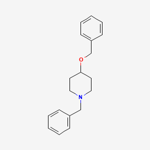 molecular formula C19H23NO B8687224 1-Benzyl-4-(benzyloxy)piperidine 