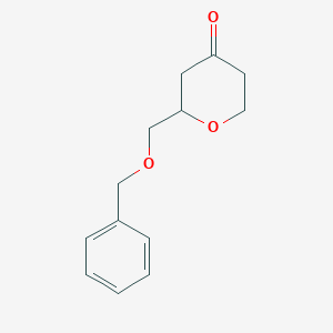 2-[(Benzyloxy)methyl]dihydro-2H-pyran-4(3H)-one