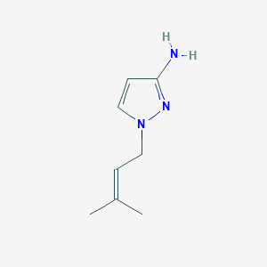 [1-(3-Methylbut-2-enyl)-1H-pyrazol-3-yl]amine