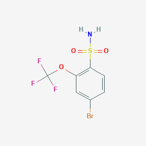 4-Bromo-2-(trifluoromethoxy)benzenesulfonamide
