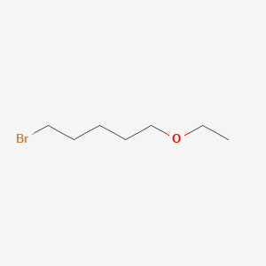 molecular formula C7H15BrO B8687620 1-Bromo-5-ethoxypentane 