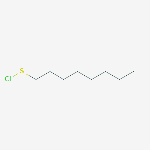 molecular formula C8H17ClS B8687781 1-(Chlorosulfanyl)octane CAS No. 40390-87-2