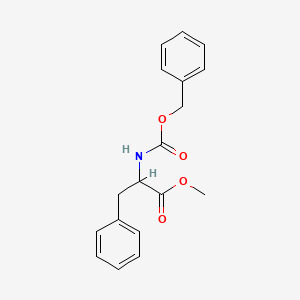 molecular formula C18H19NO4 B8687935 2-(Benzyloxycarbonylamino)-3-phenylpropionic acid methyl ester 
