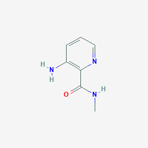 molecular formula C7H9N3O B8687986 3-Amino-N-methylpicolinamide 