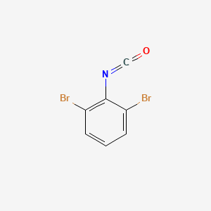 molecular formula C7H3Br2NO B8688114 1,3-Dibromo-2-isocyanatobenzene CAS No. 50528-52-4