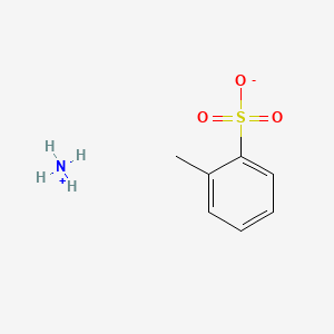 molecular formula C7H11NO3S B8688134 Ammonium toluenesulfonate CAS No. 26447-09-6
