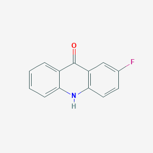 molecular formula C13H8FNO B8688282 2-Fluoroacridone 