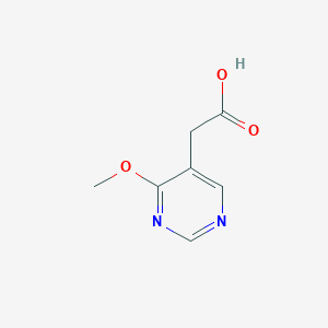 2-(4-Methoxypyrimidin-5-yl)acetic acid