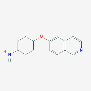 Trans-4-(isoquinolin-6-yloxy)cyclohexanamine