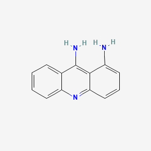 molecular formula C13H11N3 B8688451 1,9-Diaminoacridine CAS No. 23043-60-9