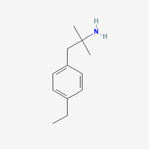 2-(4-Ethyl-phenyl)-1,1-dimethyl-ethylamine