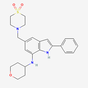 molecular formula C24H29N3O3S B8688808 Necrox-7 