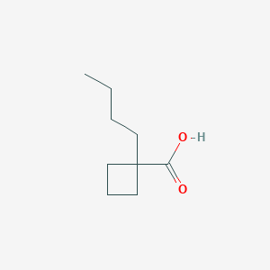 molecular formula C9H16O2 B8688967 1-Butylcyclobutanecarboxylic Acid 