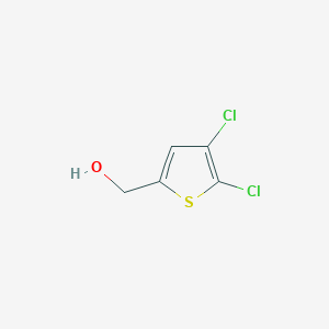 molecular formula C5H4Cl2OS B8689346 (4,5-Dichlorothiophen-2-yl)methanol 