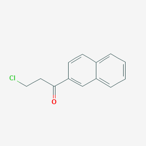 molecular formula C13H11ClO B8689518 2-Chloroethyl-2-naphthylketone CAS No. 22422-70-4
