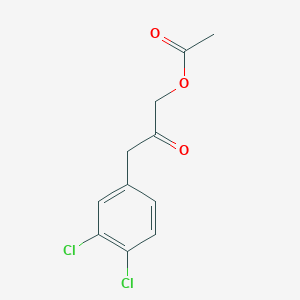 3-(3,4-Dichlorophenyl)-2-oxopropyl Acetate