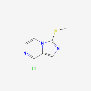 8-Chloro-3-(methylthio)imidazo[1,5-a]pyrazine