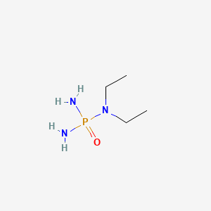 molecular formula C4H14N3OP B8689642 n,n-Diethylphosphoric triamide CAS No. 25316-38-5