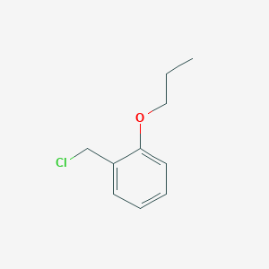 molecular formula C10H13ClO B8689814 1-(Chloromethyl)-2-propoxybenzene 