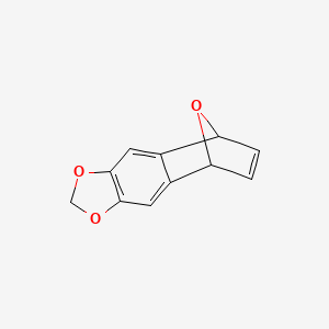 molecular formula C11H8O3 B8689864 5,8-Dihydro-2H-5,8-epoxynaphtho[2,3-d][1,3]dioxole CAS No. 94670-77-6
