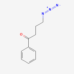 molecular formula C10H11N3O B8689877 4-Azidobutyrophenone CAS No. 69573-41-7