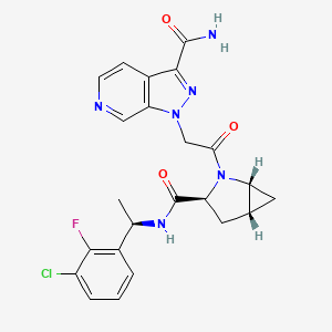 molecular formula C23H22ClFN6O3 B8689925 Factor D inhibitor 6 