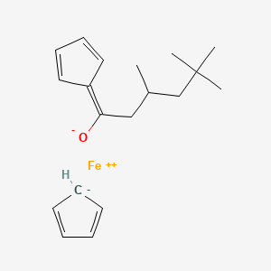 molecular formula C19H26FeO B8689979 3,5,5-Trimethylhexanoyl ferrocene CAS No. 65606-61-3