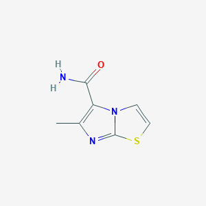 6-Methylimidazo[2,1-b][1,3]thiazole-5-carboxamide