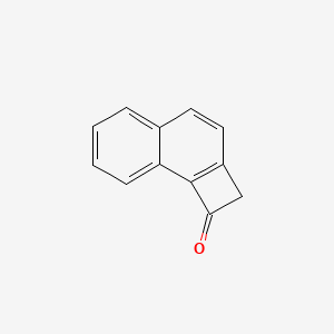 molecular formula C12H8O B8690123 Cyclobuta[a]naphthalen-1(2H)-one 