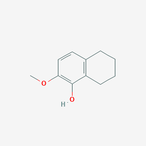 molecular formula C11H14O2 B8690137 2-Methoxy-5,6,7,8-tetrahydronaphthalen-1-ol 