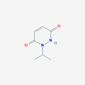 molecular formula C7H10N2O2 B8690139 6-hydroxy-2-isopropyl-3(2H)-pyridazinone CAS No. 69635-27-4