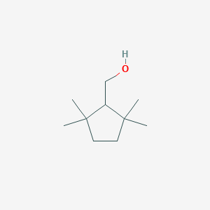 molecular formula C10H20O B8690161 (2,2,5,5-Tetramethylcyclopentyl)methanol CAS No. 96188-81-7