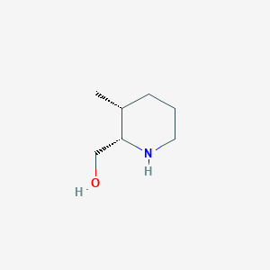 ((2S,3R)-3-Methylpiperidin-2-yl)methanol