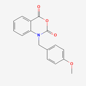 molecular formula C16H13NO4 B8690255 1-(4-Methoxy-benzyl)-1H-benzo[d][1,3]oxazine-2,4-dione 