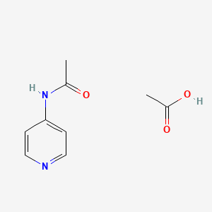molecular formula C9H12N2O3 B8690262 4-Acetamidopyridine acetate CAS No. 115601-27-9