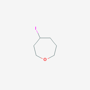 molecular formula C6H11IO B8690270 4-Iodooxepane 