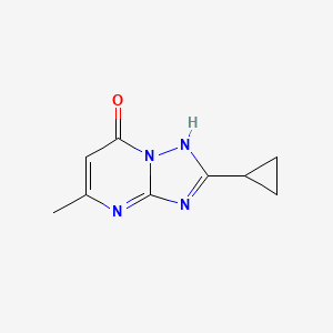 2-Cyclopropyl-5-methyl-[1,2,4]triazolo[1,5-A]pyrimidin-7-OL