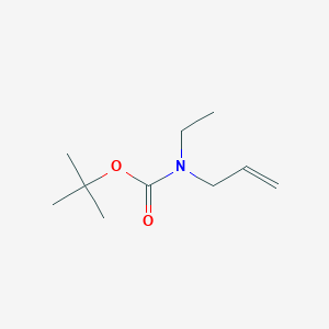 molecular formula C10H19NO2 B8690362 Tert-butyl allyl(ethyl)carbamate CAS No. 530157-09-6