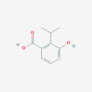 molecular formula C10H12O3 B8690458 3-Hydroxy-2-isopropylbenzoic acid 