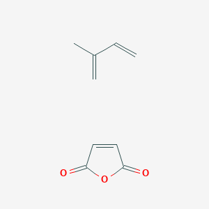 molecular formula C9H10O3 B8690541 Furan-2,5-dione; 2-methylbuta-1,3-diene CAS No. 25249-78-9