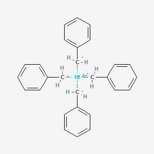 molecular formula C28H28Hf B8690564 Tetrabenzylhafnium 